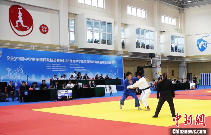 全国柔道小将齐聚山东威海切磋武艺，力争取得